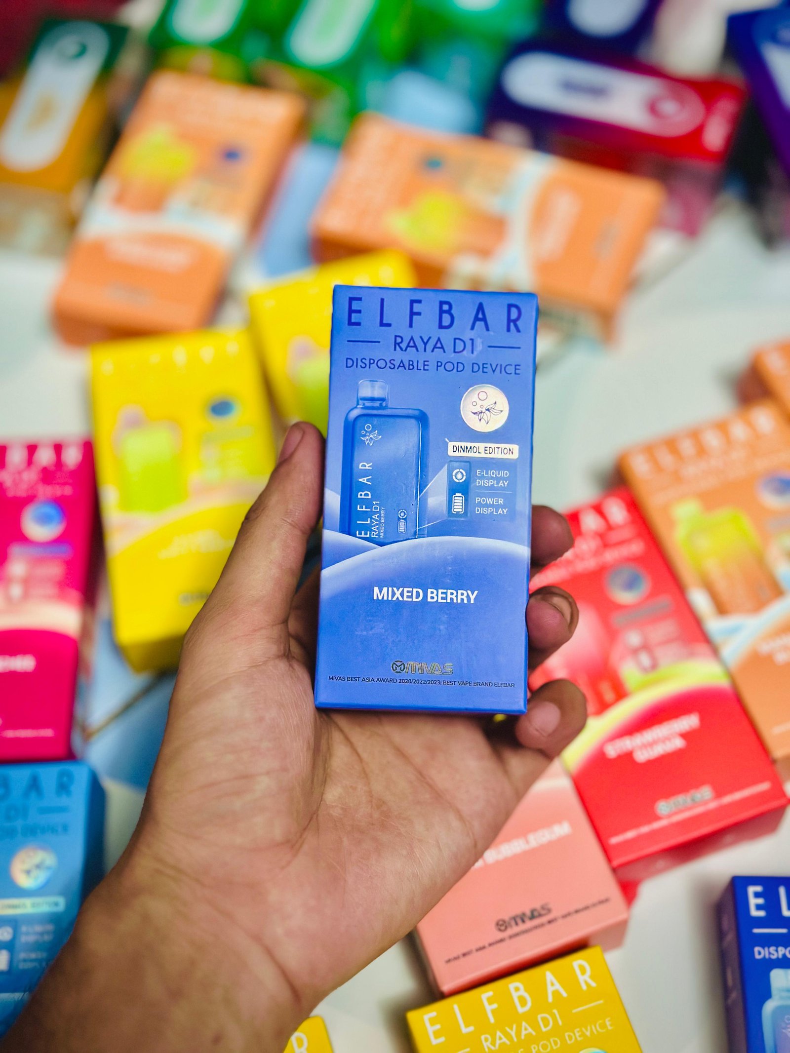 ELFBAR RAYA D1 13,000 PUFFS MIXED BERRIES