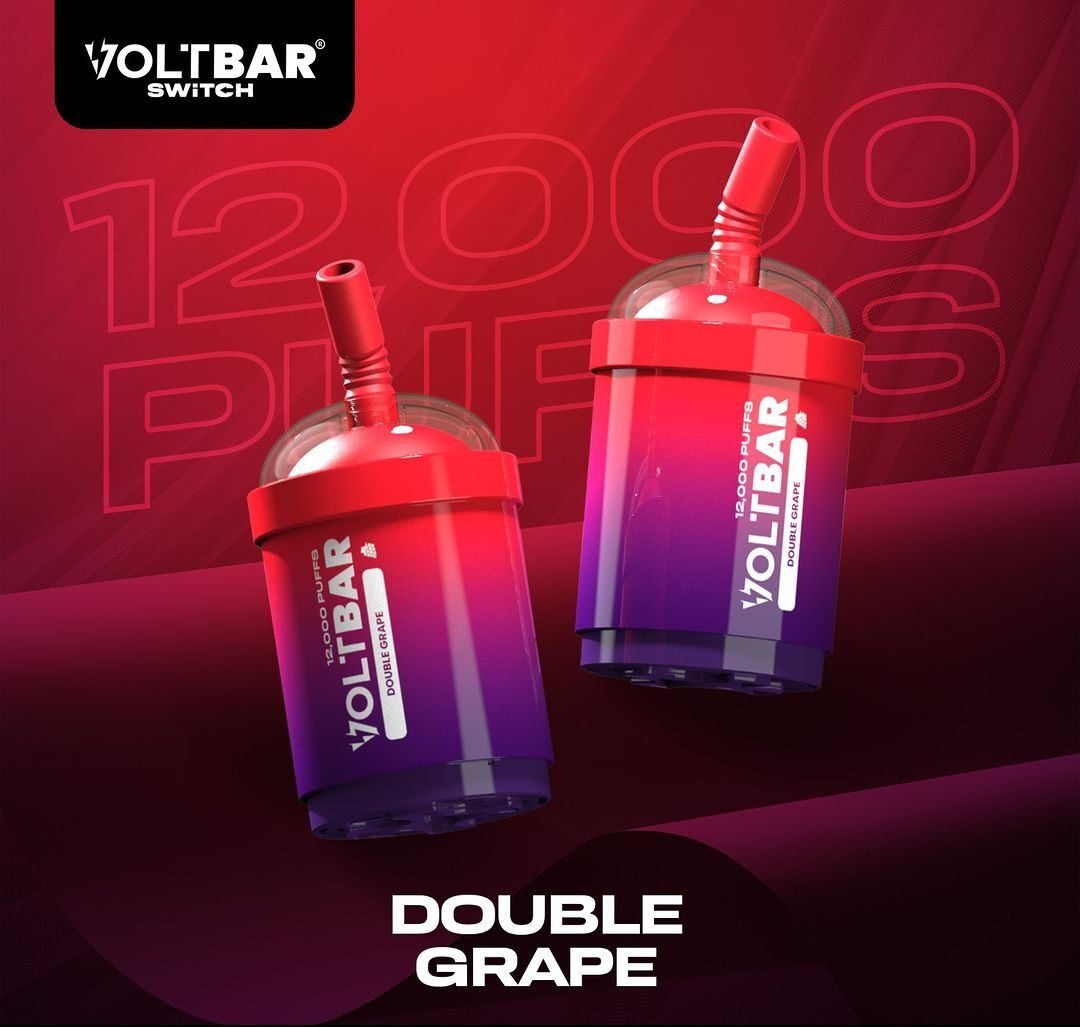 VOLTBAR SWITCH 12,000 PUFFS CARTIDGE DOUBLE GRAPE