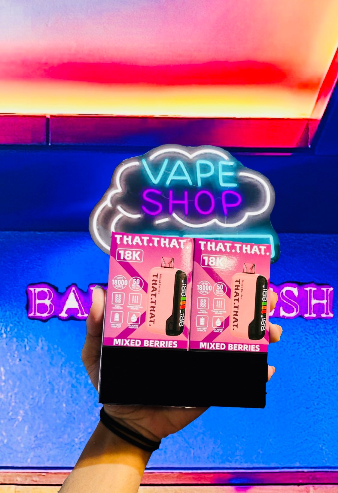 THAT THAT 18,000 PUFFS MIXED BERRY