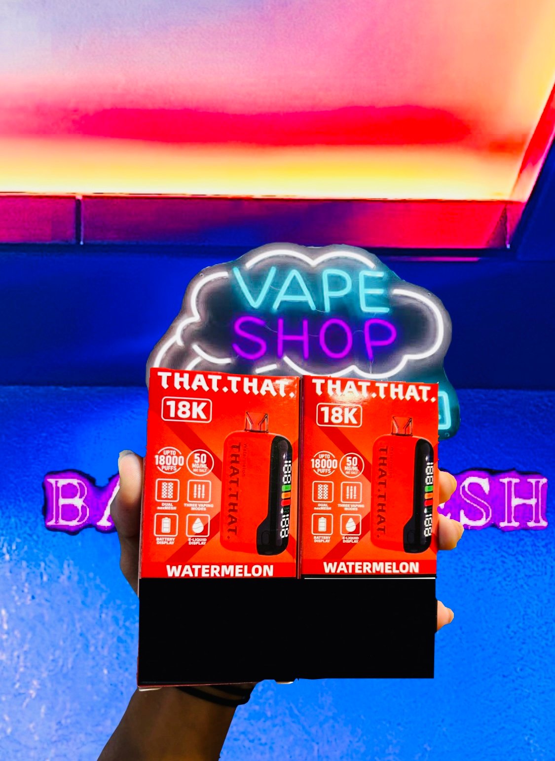 THAT THAT 18,000 PUFFS WATERMELON