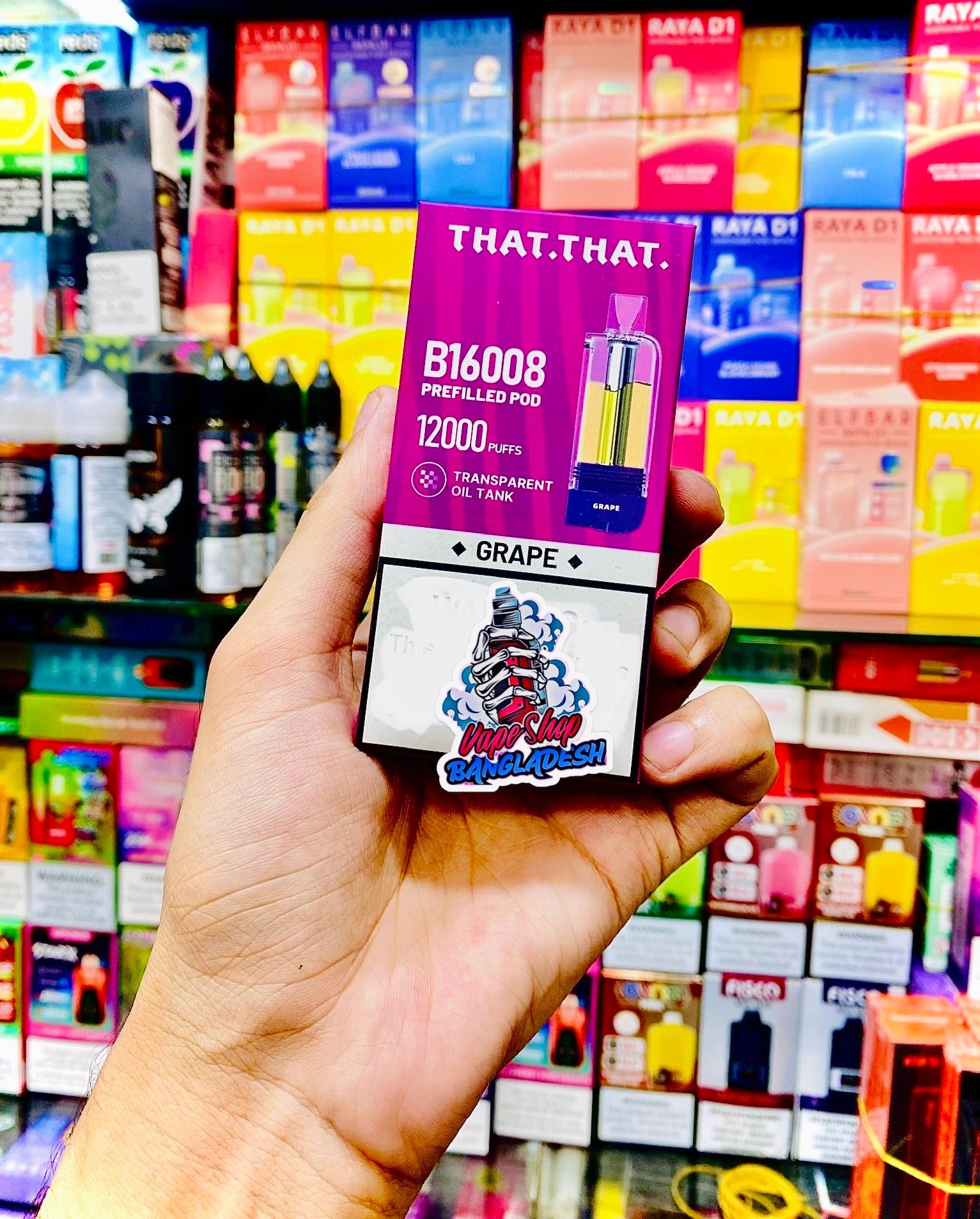 THAT THAT 12,000 PUFFS CARTIDGE GRAPE
