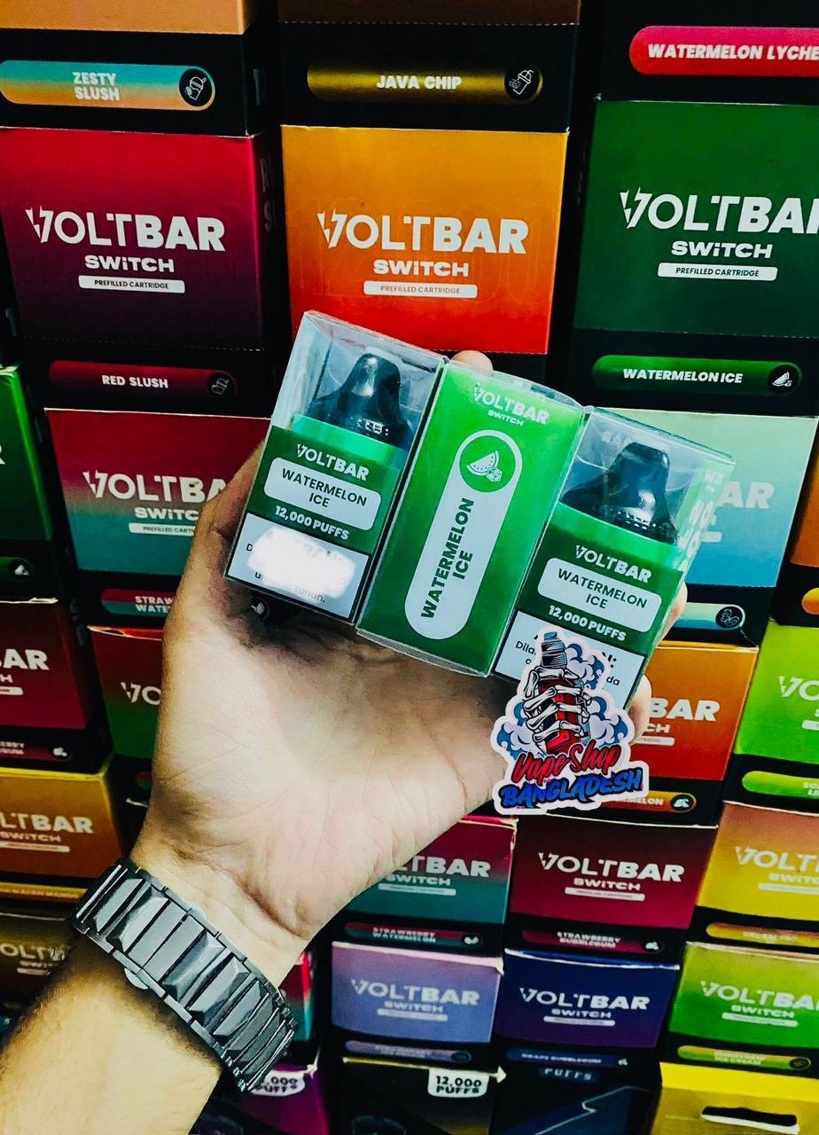 VOLTBAR SWITCH 12,000 PUFFS CARTIDGE WATERMELON ICE